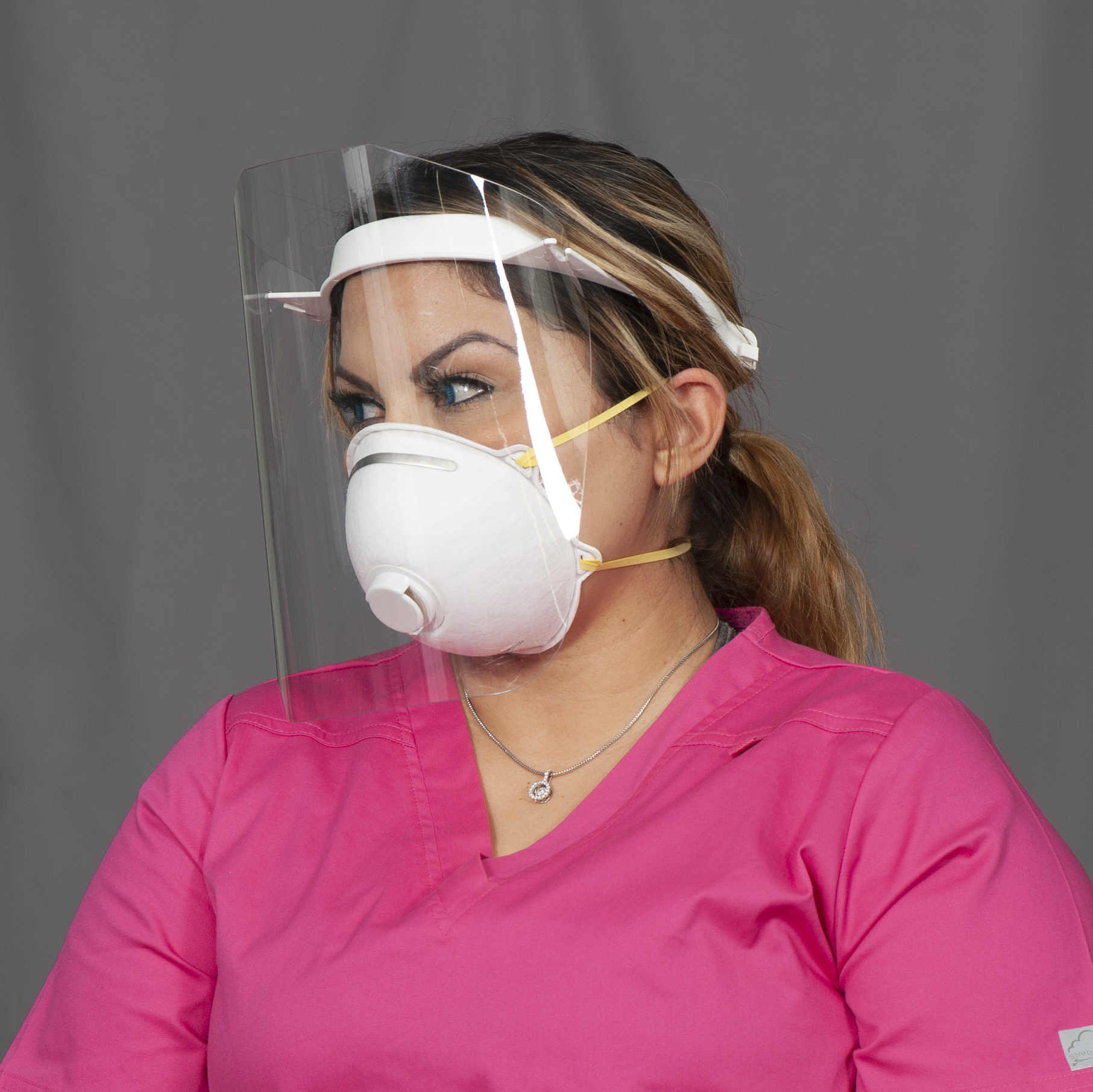 Reusable Frame with SS-1 & mask - Side